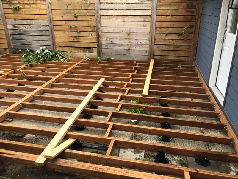 Floating Deck Platforms Over Unusable Areas