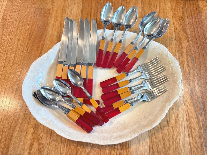 Bakelite Utensils And Handles