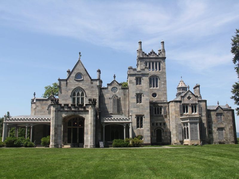 You Can Actually Tour The 14 Most Opulent Gilded Age Homes In America - Decor Hint Lyndhurst: Gothic Revival Masterpiece