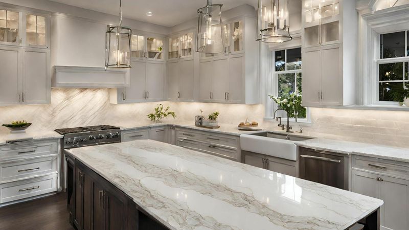 7 Fading Kitchen Fads In Boise And 6 Classic Designs That Still Shine - Decor Hint Marble-Effect Quartz Countertops