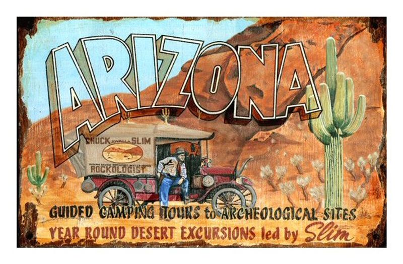 6 Treasures Arizona Collectors Expect To Rise In Value And 5 Set To Drop - Decor Hint Faux rustic signs and reproduction antiques