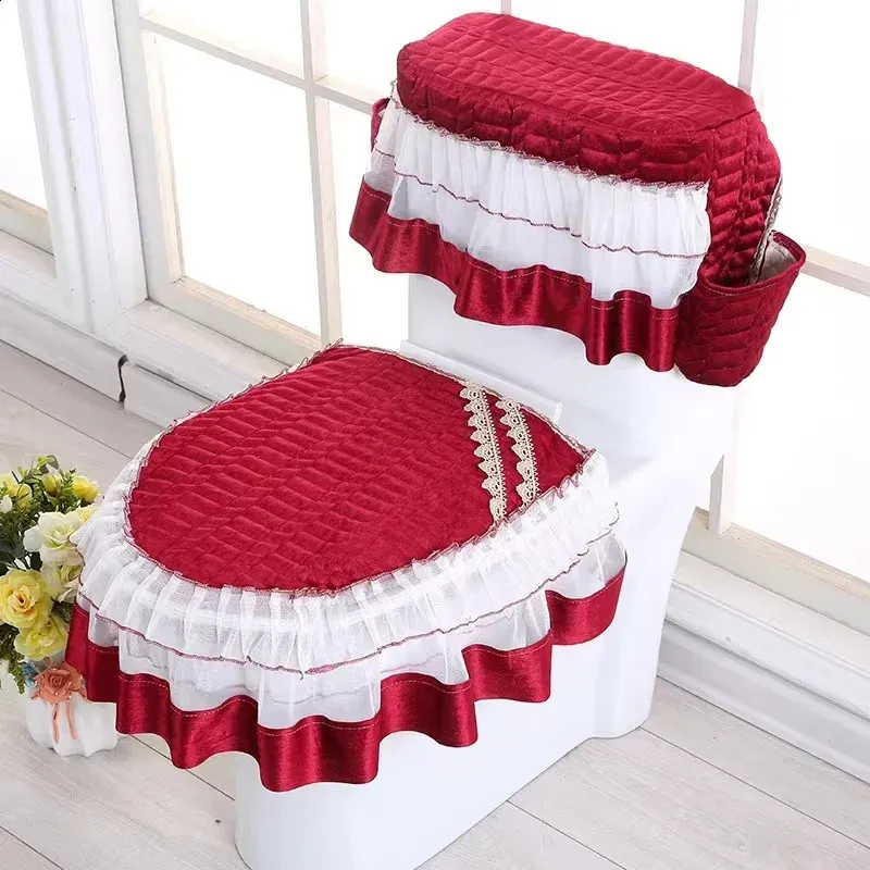 17 House Items Boomers Should Give Up Already (Plus 4 They Should Never Have Had) - Decor Hint Frilly Toilet Seat Covers