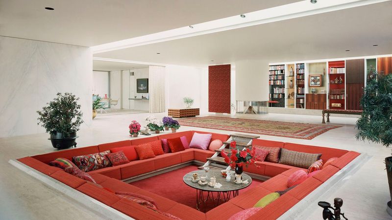 Sunken Living Rooms