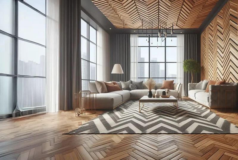25 Outdated Home Decor Mistakes Everyone Probably Makes - Decor Hint Chevron Print Overload