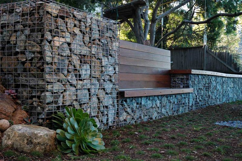 17 Backyard Fence Ideas For Privacy In Style - Decor Hint Gabion Wall With Style