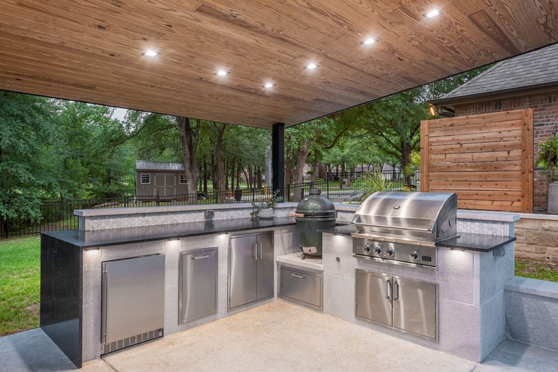 Covered Outdoor Kitchen