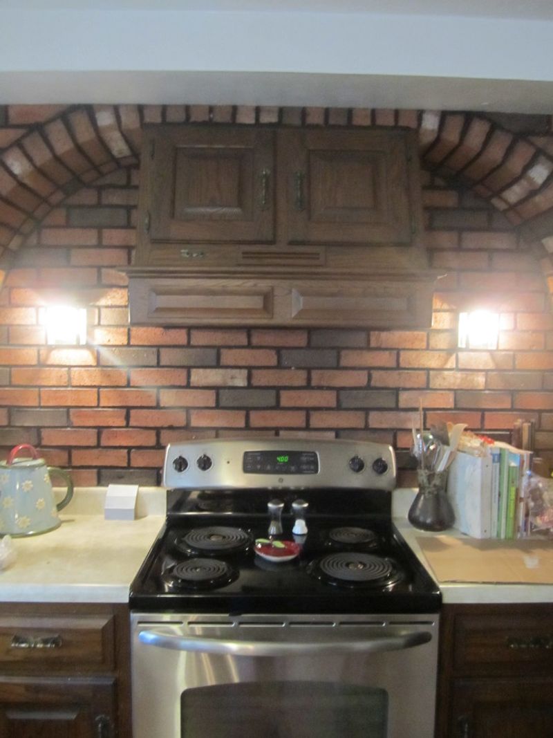 13 Design Fails Making Washington Kitchens Look Tacky And What To Use Instead - Decor Hint Fake Brick Panels → Real Tile or Shiplap