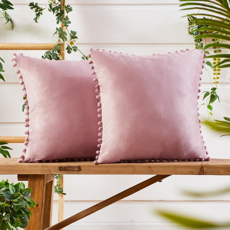 These 18 Spring Home Decor Picks Instantly Cheer Up Any Room Starting at $10 - Decor Hint Velvet Pillow Covers