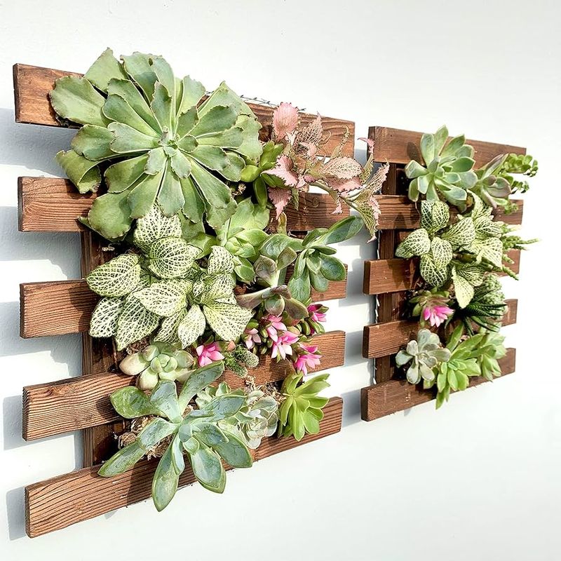 11 Gorgeous Garden Wall Decorating Ideas For A Perfect Outdoor Space - Decor Hint Living Picture Frames