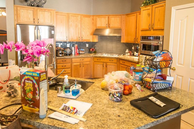 16 Items That Make Your Kitchen Look Cheap, According To Professionals (Plus 8 To Get Rid Of ASAP) - Decor Hint Cluttered Countertops