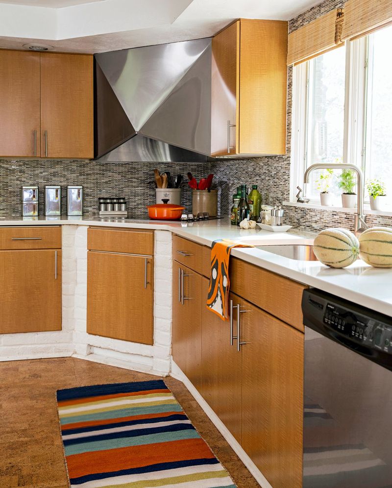 Dark Cherry Cabinets (Dropping)
