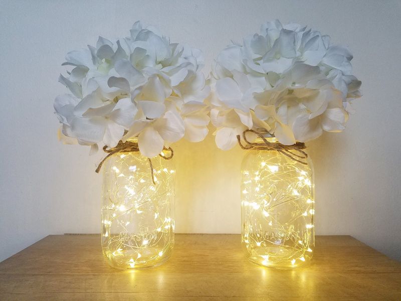 Simple Weekend DIY Ideas Catching On In Illinois - Decor Hint Mason Jar Fairy Light Lanterns