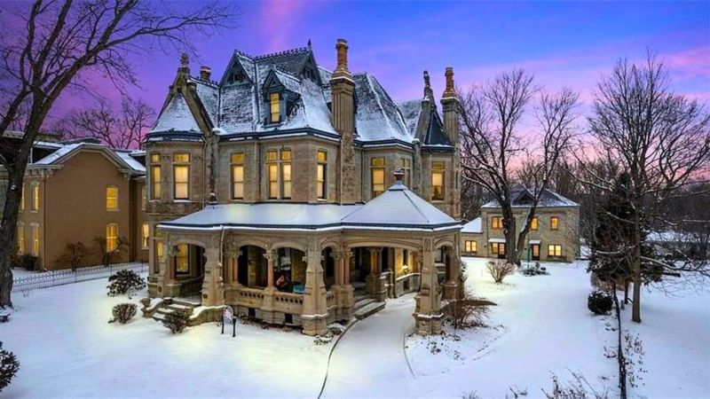 Take A Peek Inside This Stunning 1885 Brick Estate In Saint Joseph - Decor Hint Chiseled Stone Walls Whisper Echoes Of A Grand Past