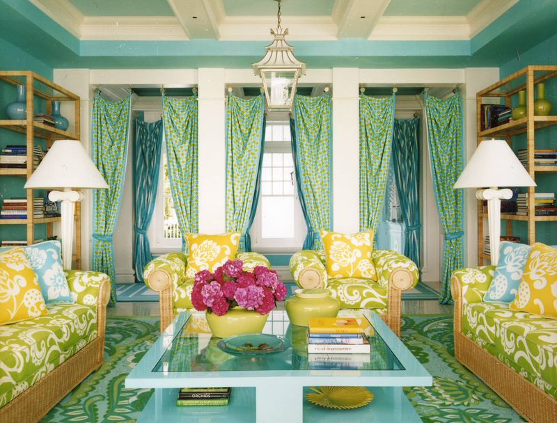 10 Outdated Florida Home Trends That Might Disappear Soon - Decor Hint Tropical Print Overload