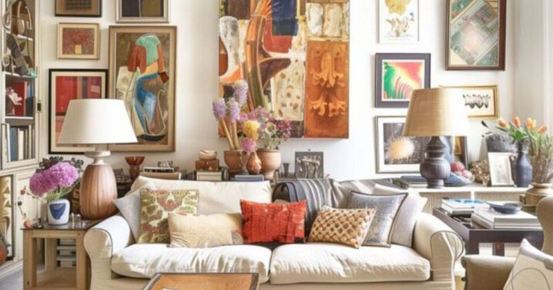 10 Designs That Make Your Home Look Tacky (And 3 That Are Always A No) - Decor Hint Cluttered Wall Art And Excessive Decor