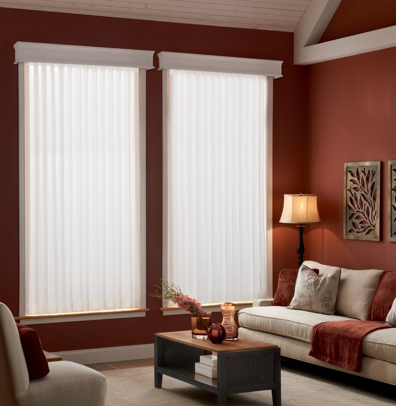 Plastic Vertical Blinds: Universal Rejection
