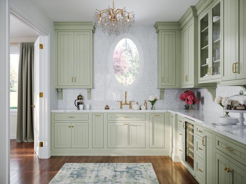 5 Kitchen Colors Going Out Of Style In Vancouver (And 7 Always On Trend) - Decor Hint Sage Green