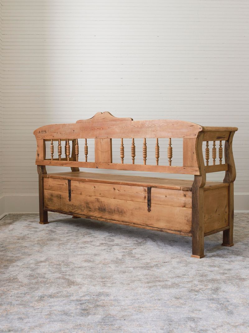 Timeless Wooden Benches