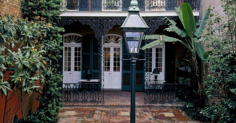 Courtyard Entrances with Water Features
