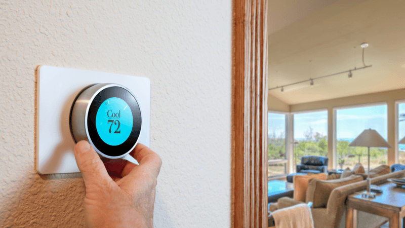8 Weekend Renovation Ideas Favored By DIY Enthusiasts In San Francisco - Decor Hint Install Smart Thermostat