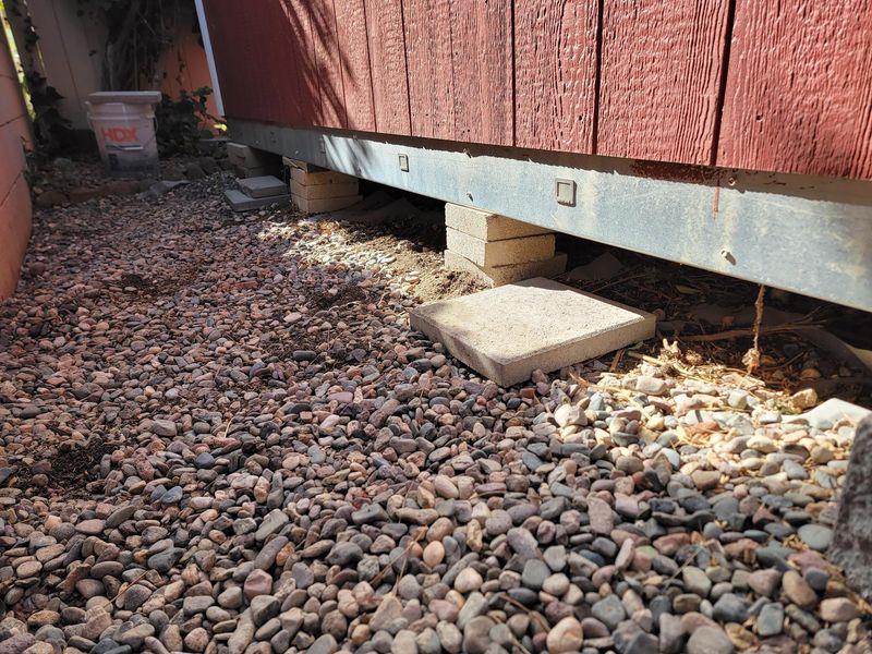 We Turned A Run-Down Shed Into A Cozy Tiny House, Here's How - Decor Hint Reinforcing The Foundation