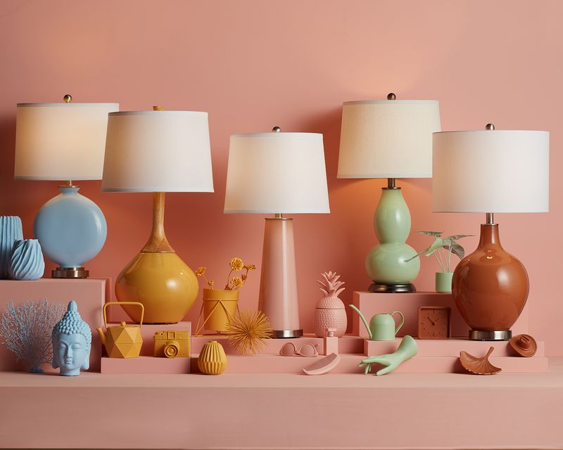 16 Bright Home Decor Picks To Chase Away Boredom - Decor Hint Colorful Table Lamps