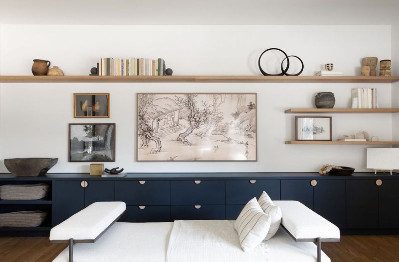 Floating Shelves Display