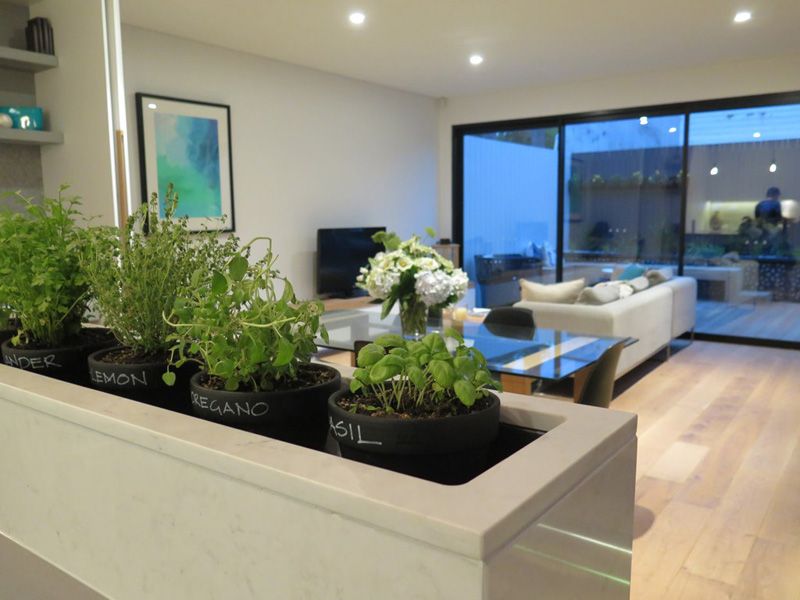 13 Small Kitchen Trends That Need To Be On Your Radar If You're Planning A Reno This Year - Decor Hint Integrated Herb Gardens