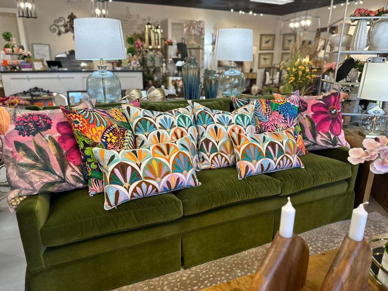 Too many decorative pillows