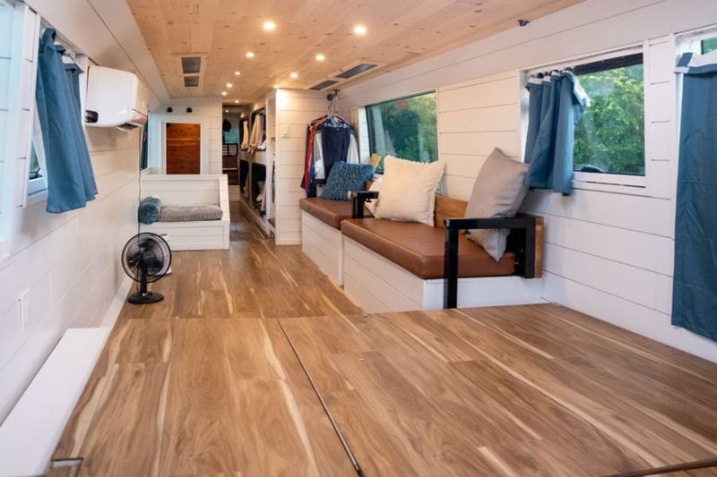11 Brilliantly Creative Tiny Homes Made From Vehicles - Decor Hint Double-Decker Bus Home