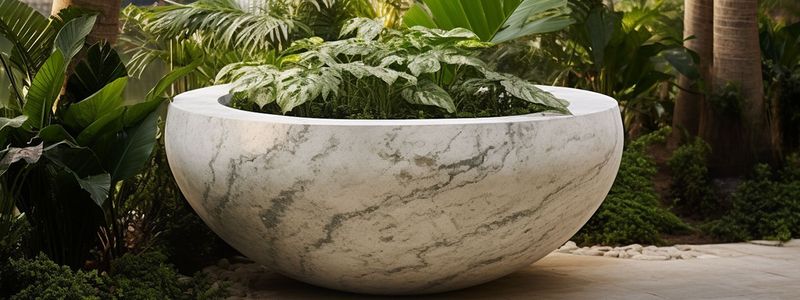 Marble Planters