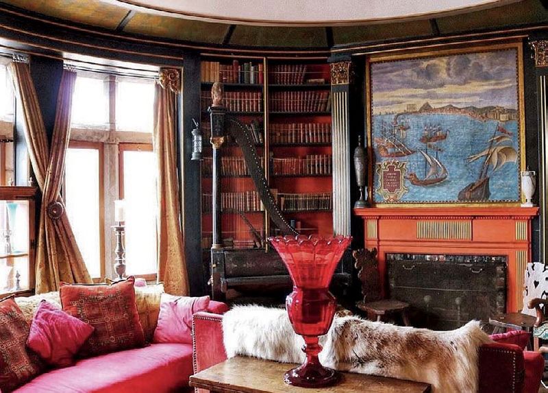 Massachusetts Gem 7 Standout Details Of Hammond Castle By The Sea - Decor Hint Round Library and Secret Passage