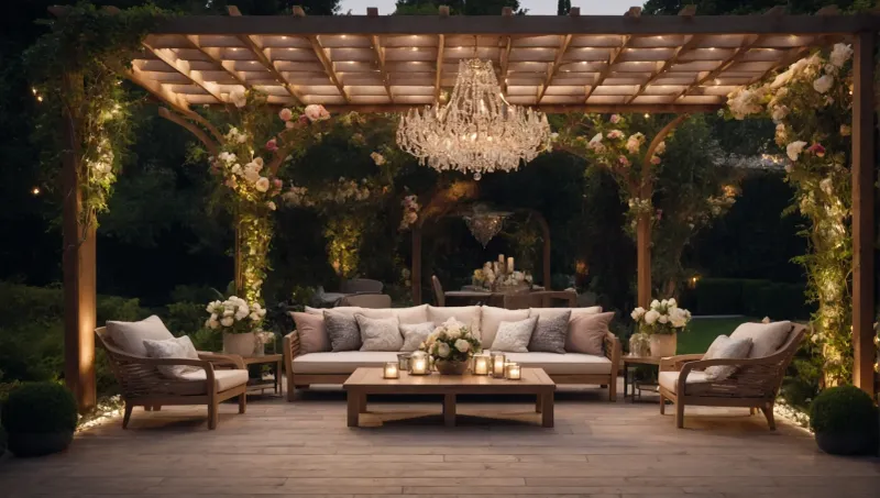 Transform Your Patio Into A Cozy Retreat With These 21 Creative Touches - Decor Hint Add An Outdoor Chandelier