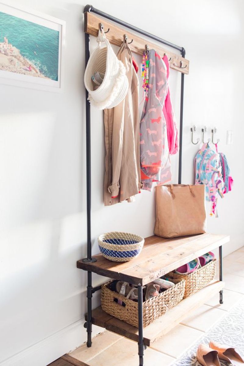 Excessive coat racks