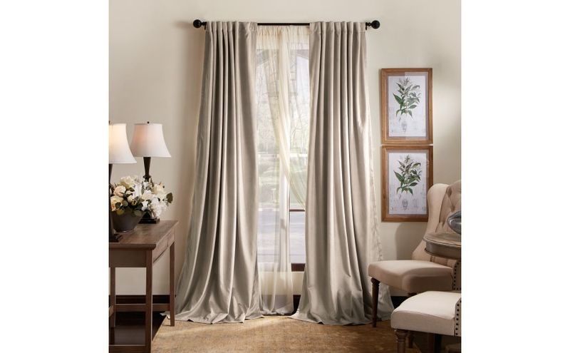 Soft Linen or Cotton Curtains in Neutral Shades
