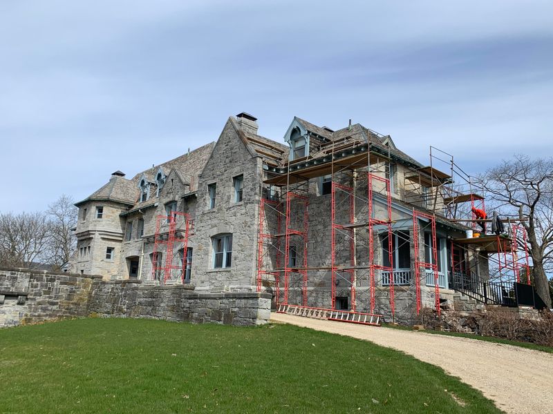 Tour The 1898 Colonial Stone Revival On 345 Acres In Vermont - Decor Hint Restoration And Preservation Efforts