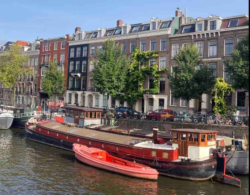 Traditional Dutch Barge Home
