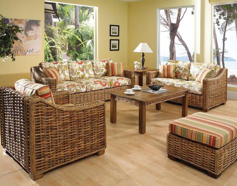 20 Couch Styles That Are So Cringe, According to Designers - Decor Hint Wicker Indoor Sofas