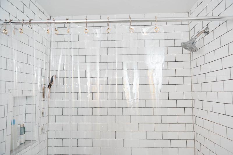 Bathroom Essentials You Should Skip At HomeGoods, According To Interior Designers - Decor Hint Plastic Shower Curtains