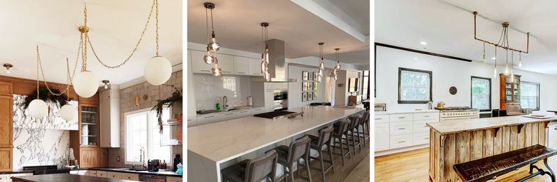 Statement pendant lighting