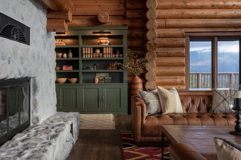 11 Timeless Decorating Trends From Idaho Homes That Blend Rustic And Elegant - Decor Hint Lodge-Inspired Leather Furnishings