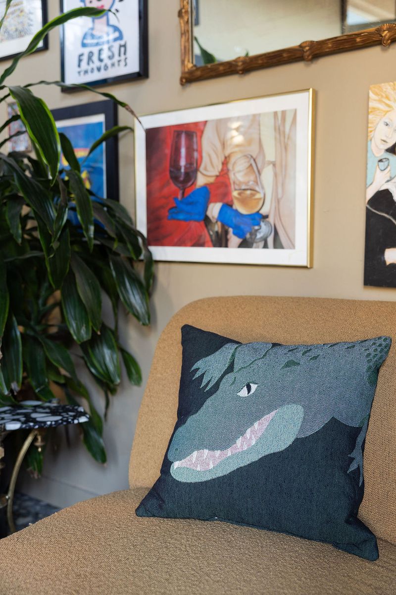 Alligator Pillow