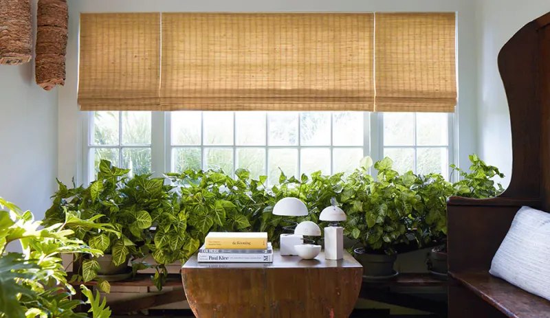 18 Gorgeous Window Treatment Ideas From Joanna Gaines You'll Want To Steal - Decor Hint Bamboo Shades For Texture