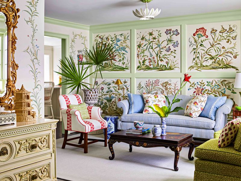 Classic Georgia Vibes Meet Timeless Style: 11 Decorating Trends Taking Over Now - Decor Hint Botanical Prints And Greenery