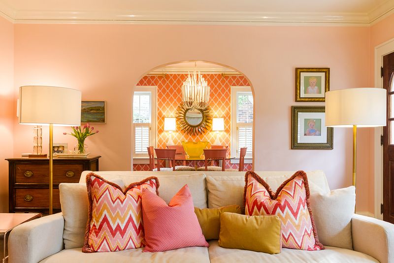 16 Cozy Color Combinations Perfect For Cottage Style Homes - Decor Hint Peach and Antique White