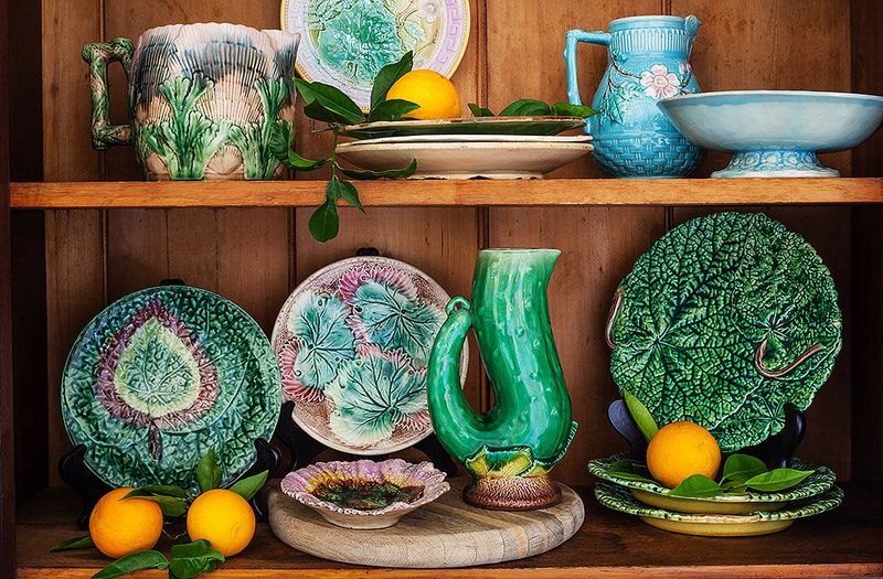24 Antiques Designers Never Pass Up - Decor Hint Majolica Pottery