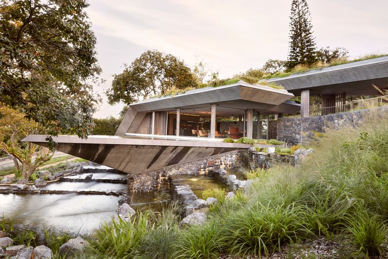 12 Of The Best Mountain-Style House Plans Combining Rustic And Contemporary Design - Decor Hint Pavilion-Style Mountain Home