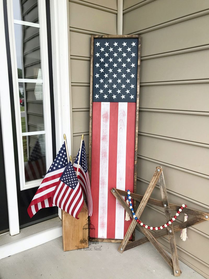 17 Effortless 4th Of July Decorations That Make A Big Impact - Decor Hint Outdoor Patriotic Signs