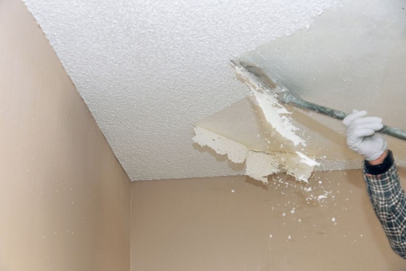 15 Red Flags About Your House That Repel House Buyers - Decor Hint Popcorn Ceilings With Possible Asbestos