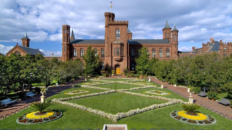 Discover The Smithsonian Castle 6 Things You Should Know - Decor Hint Enid A. Haupt Garden